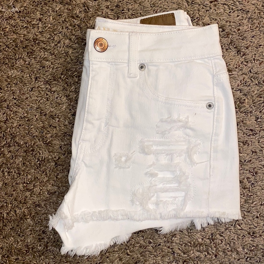 American Eagle, size 2, white denim